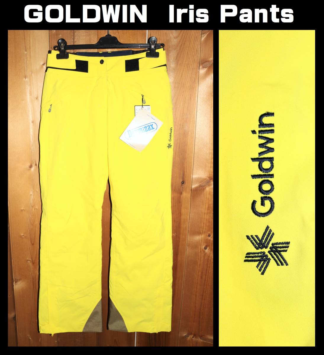送料無料 特価即決【未使用】 GOLDWIN ★ Iris Pants (Lサイズ/Women's) ★ ゴールドウイン 中綿 スキーパンツ GW30362BP