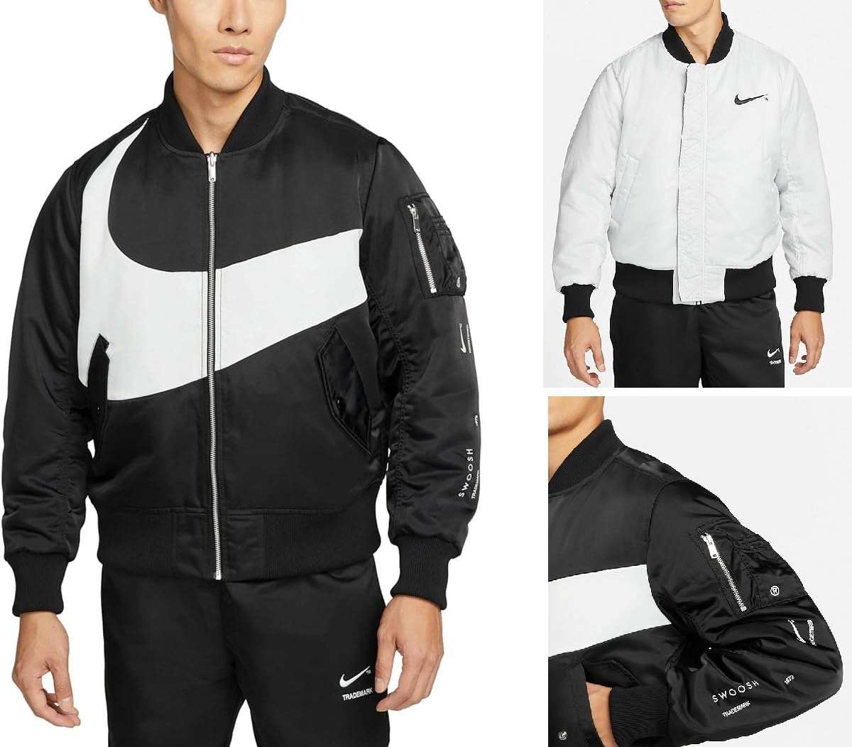 送料無料 【未使用】 NIKE NSW SYNFL SWOOSH BOMBER JACKET (M 送料無料 【未使用】 NIKE NSW SYNFL SWOOSH BOMBER JACKET (M