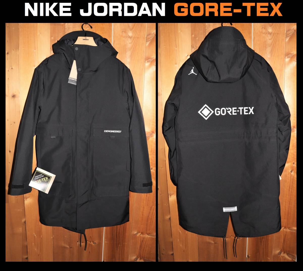 送料無料 特価即決【未使用】 NIKE ★ JORDAN エンジニアード GORE-TEX 3WAY コート (M) ★ ナイキ ジョーダン 定価7万1500円 DC0063_画像1