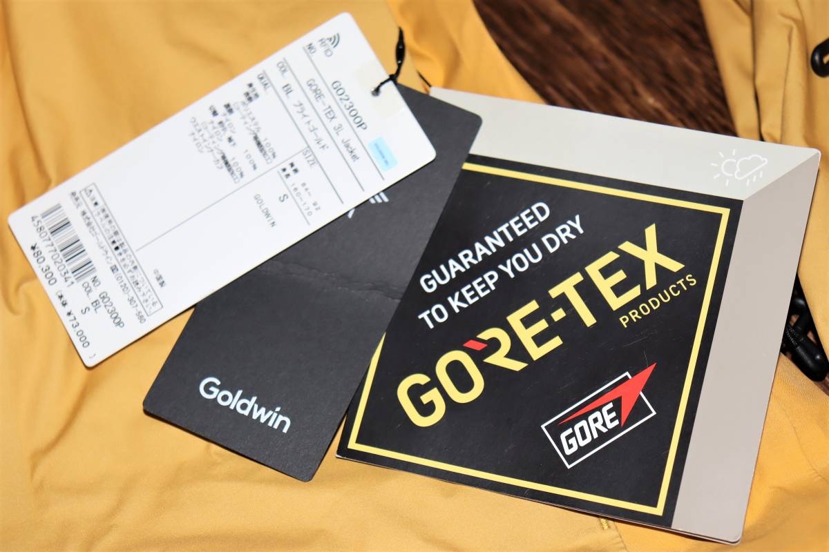 送料無料 特価即決【未使用】 GOLDWIN ★ GORE-TEX 3L Jacket (S) ★ ゴールドウイン ゴアテックス スキージャケット 定価8万300円 G02300P_画像9