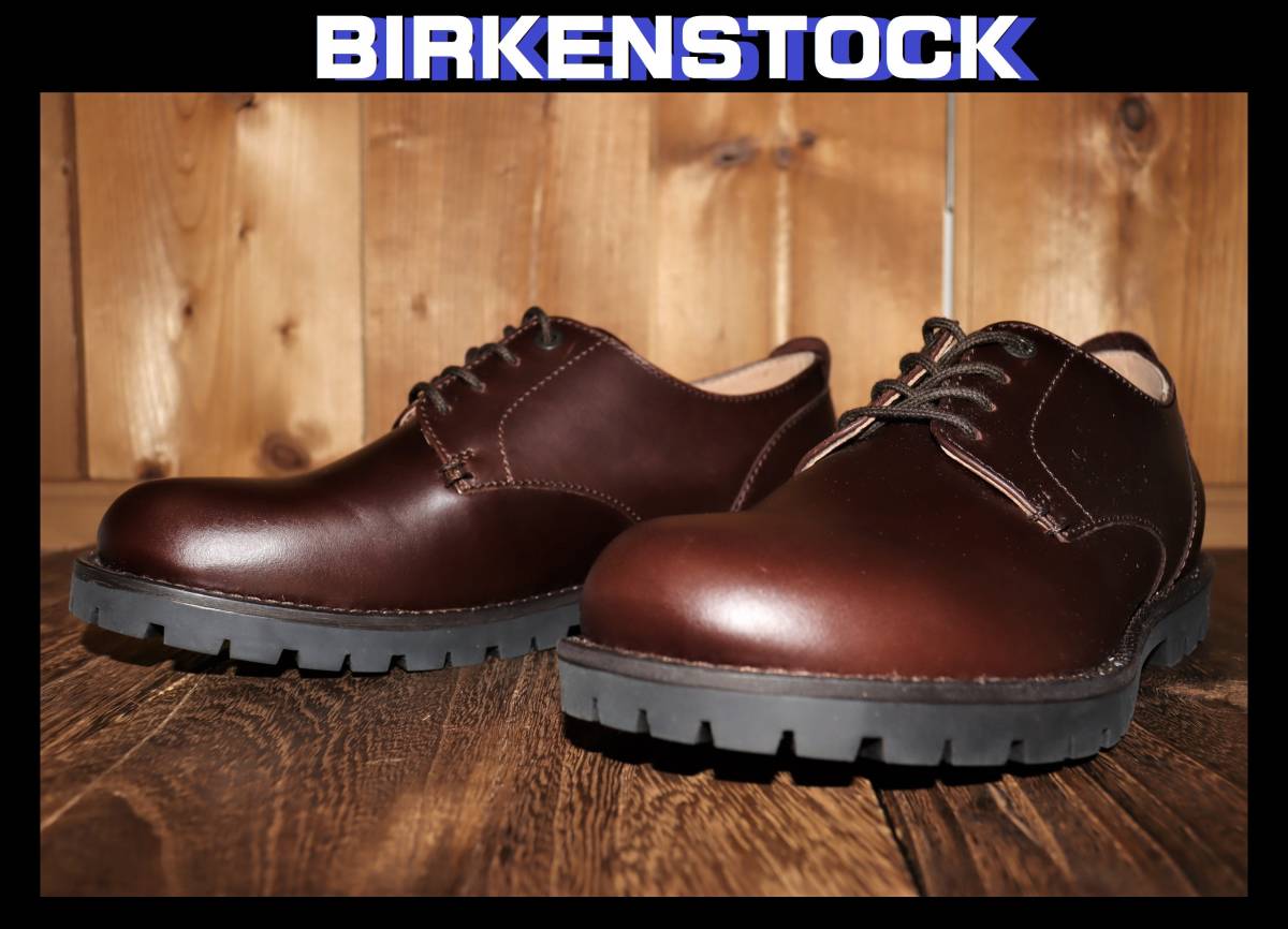 送料無料 即決【未使用】 BIRKENSTOCK ★ GILFORD レザーシューズ (42/27cm) ★ ビルケンシュトック ギルフォード 国内正規品 ⑯_画像1