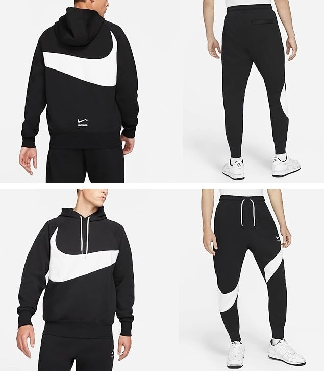 送料無料 即決【未使用】 NIKE ★ BIG SWOOSH テックフリース スウェット 上下セット (XLサイズ ★ ナイキ DD8223 DH1024 セットアップ ②