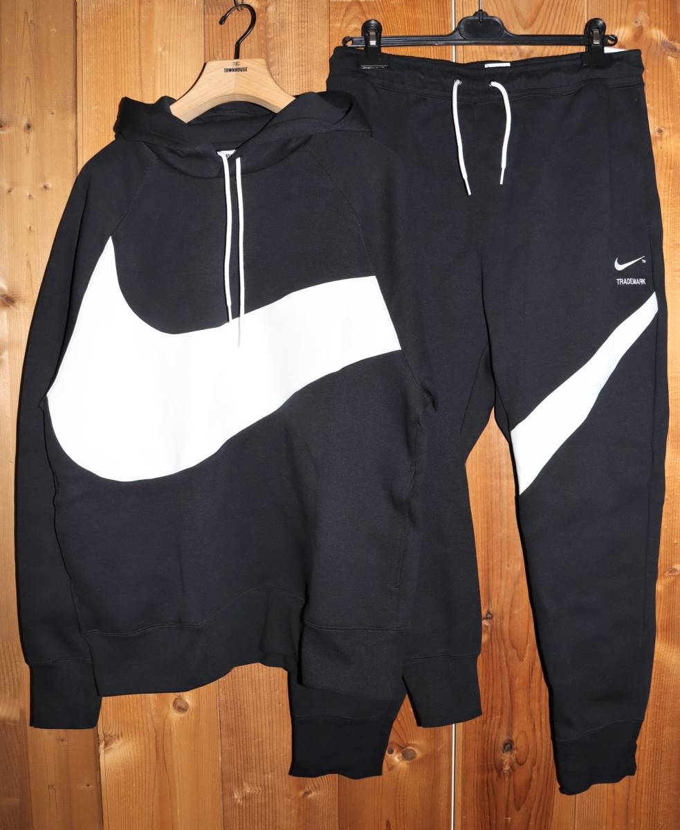 送料無料 即決【未使用】 NIKE ★ BIG SWOOSH テックフリース スウェット 上下セット (XLサイズ ★ ナイキ DD8223 DH1024 セットアップ ②