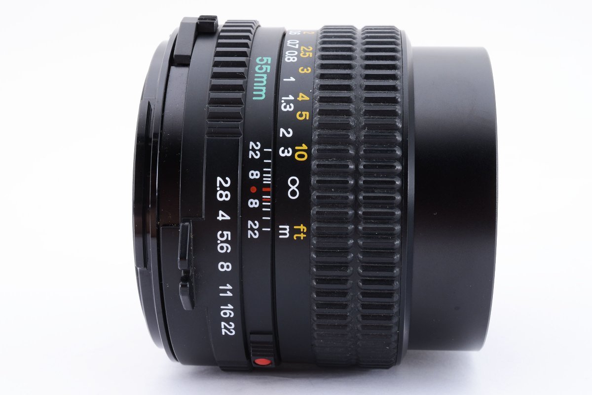 ◇◆ 激安完動品 マミヤ Mamiya セコール Sekor C 55mm f/2.8 N 中判 MF レンズ M645 1000S SUPER 645 Pro TL 動作確認済 7542 ◆◇_画像8