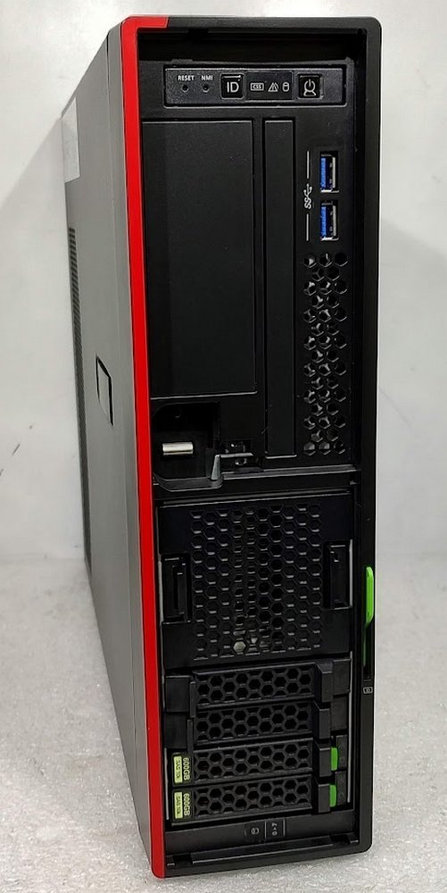 ●[Windows Server 2019 OS付] Xeon E 小型サーバ 富士通 Primergy TX1320 M4(4コア Xeon E-2124 3.3GHz/16GB/2.5inch 900GB*2 SAS RAID)_画像2