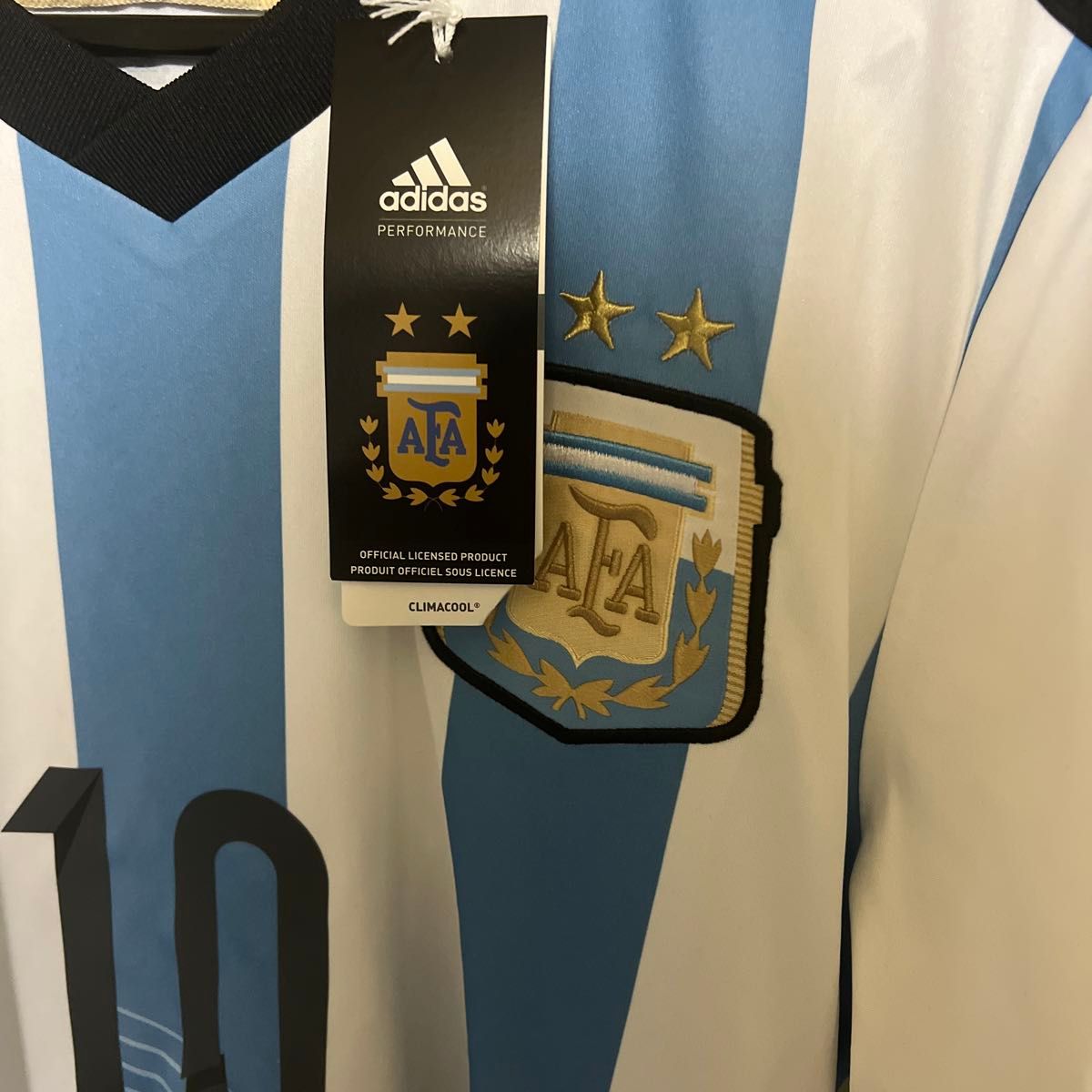 MESSIリオネルメッシ ＃１０ ユニフォーム　アルゼンチン代表 ホーム メッシ ホーム サッカー アディダス adidas 選手