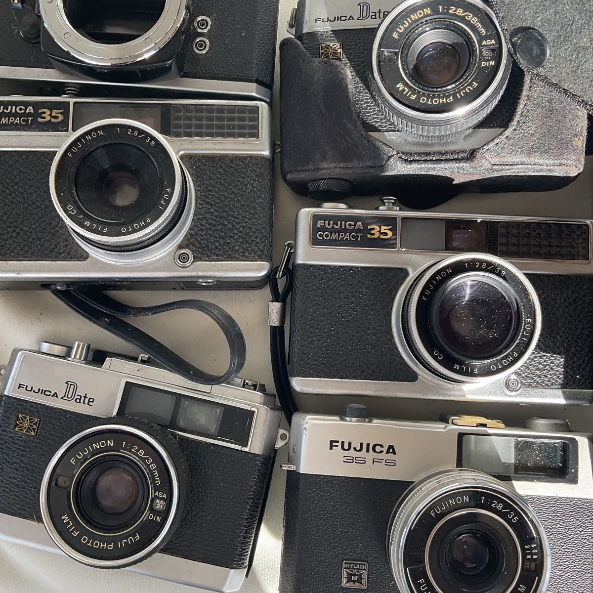 FUJICA フィルムカメラ２０台レンズ3台　　古いものです。昭和の物です。_画像5