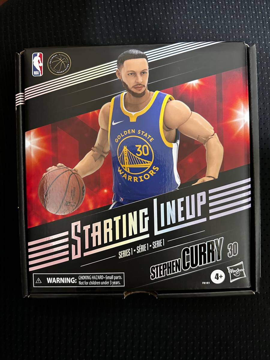 最初の NBA X Hasbro ステファン・カリー STARTING LINEUP SERIES 1