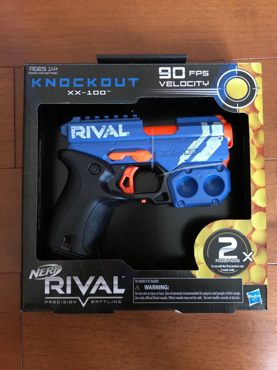 ナーフ NERF Rival Knockout ライバルノックアウト XX-100 ブルー_画像1