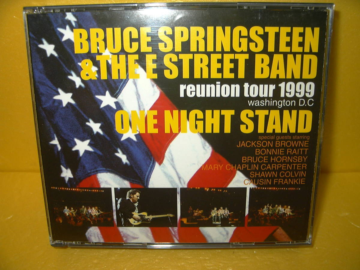 【3CD】BRUCE SPRINGSTEEN「ONE NIGHT STAND reunion tour 1999」_画像1