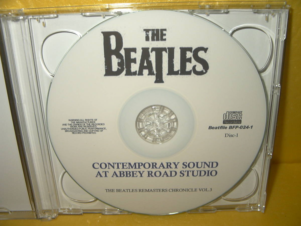 【2CD】THE BEATLES「CONTEMPORARY SOUND AT ABBEY ROAD STUDIO」_画像4
