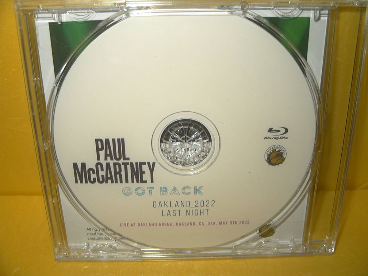 【2CD/帯付＋初回特典ブルーレイ】PAUL McCARTNEY「GOT BACK OAKLAND SUNDAY MAY 8 2022」_画像7