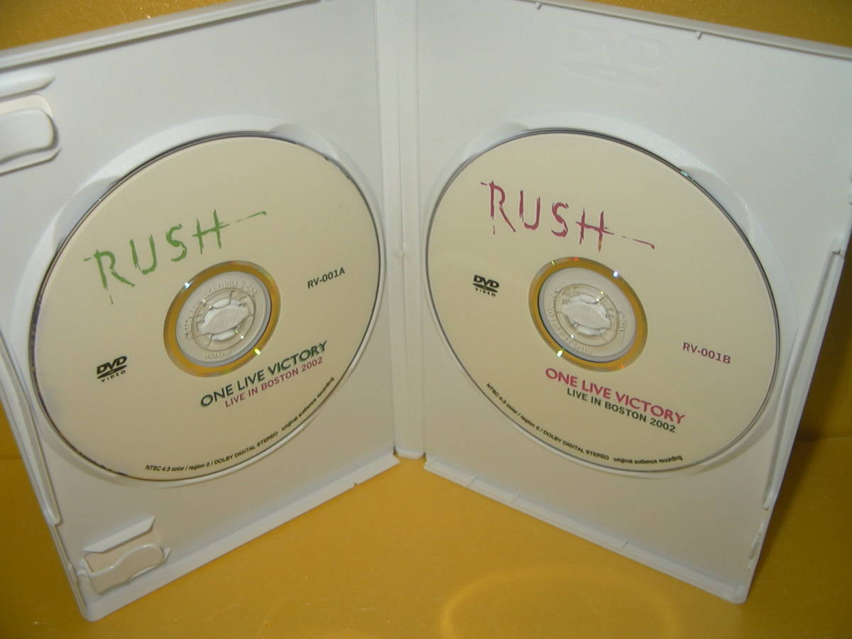 【2DVD】RUSH「ONE LIVE VICTORY LIVE IN BOSTON 2002」_画像3