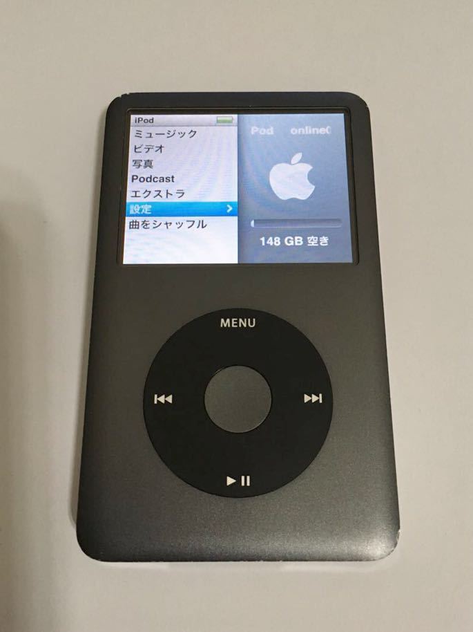  原文:アップル iPod classic 160GB 本体 初期化 アイポッド apple MC297J