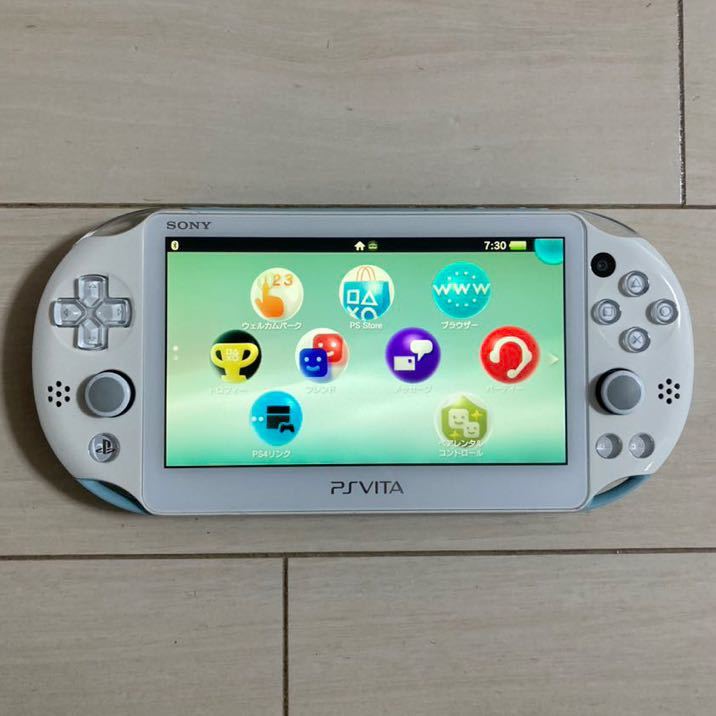 SONY PSVITA PCH-2000 ZA14 1GB 本体 wifiモデル 動作品 初期化 ソニー ピーエス ビータ ヴィータ プレイステーション プレステ 送料無料_画像1