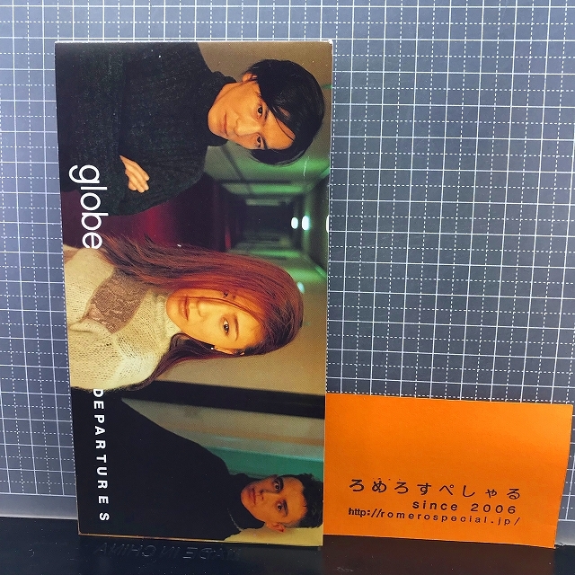 同梱OK●【8cmシングルCD/8センチCD♯333】globe『DEPARTURES/デパーチャーズ』小室哲哉/KEIKO(1995年)JR東日本「JR Ski Ski」CMソングの画像1