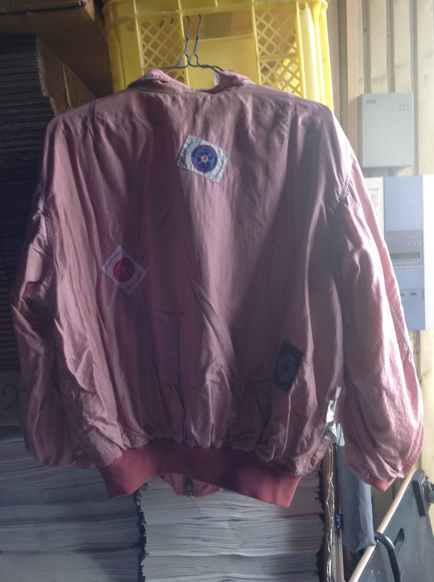 PinkHouseピンクハウスMA-1ジャケット karlhelmutフライト_画像5
