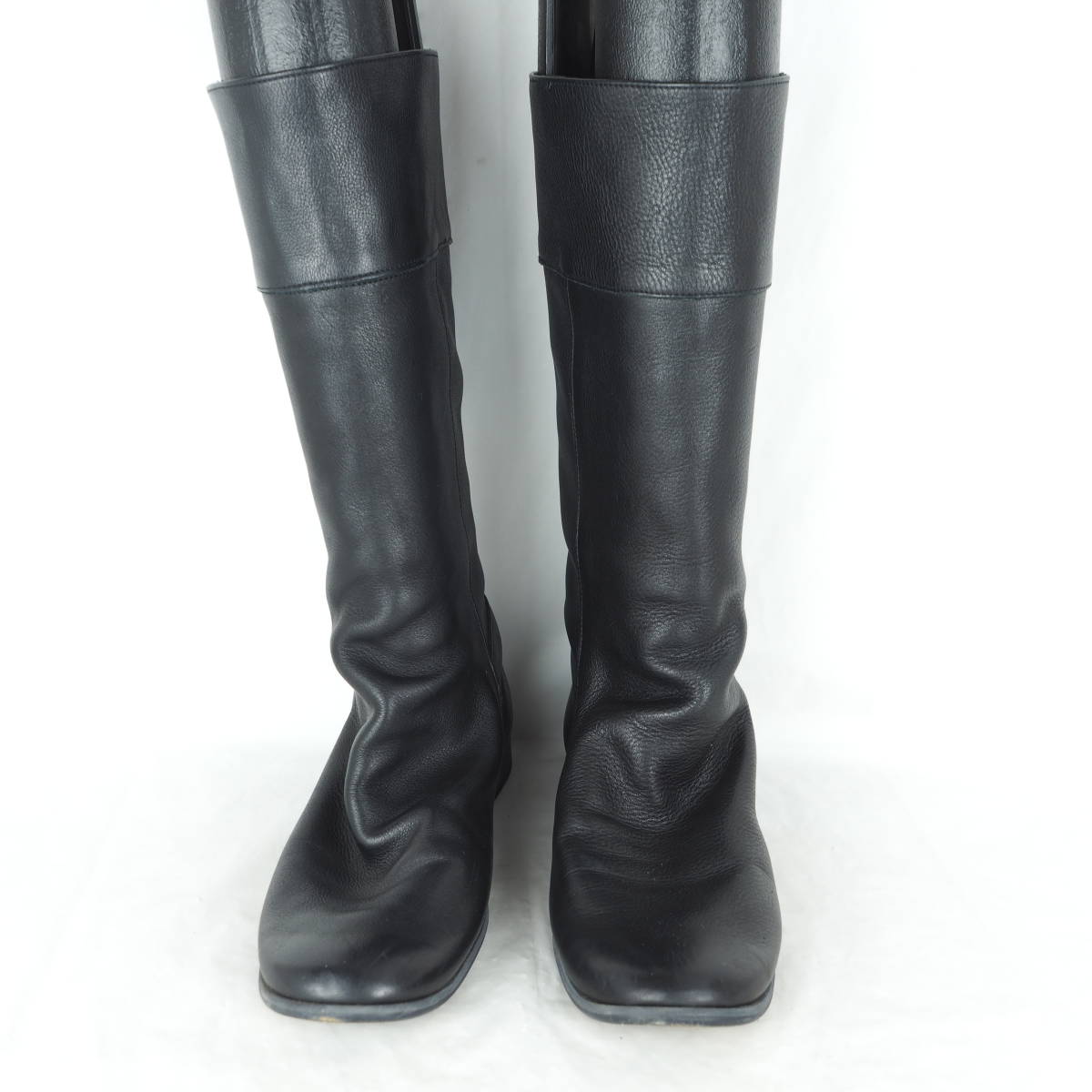 EB4300*WAG*wag* lady's long boots *24cm* black 