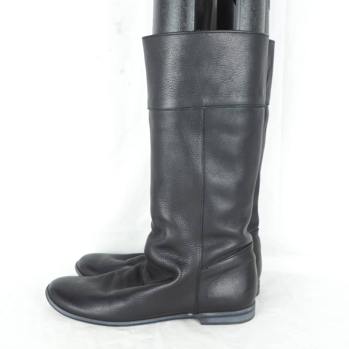 EB4300*WAG*wag* lady's long boots *24cm* black 