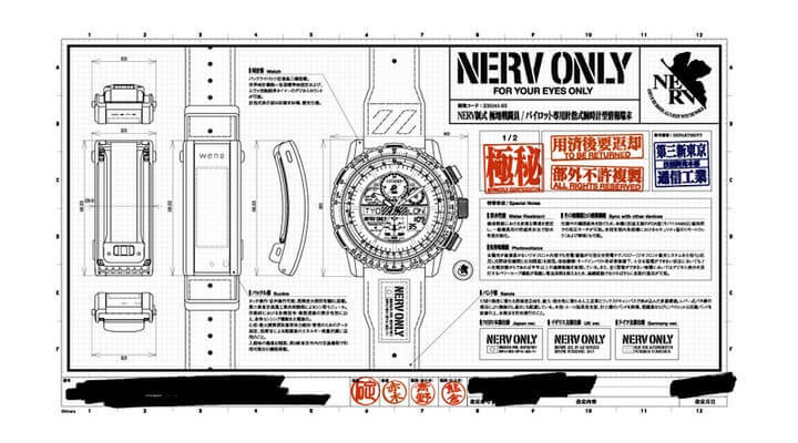 新品未開封品　ソニー　wena 3 × エヴァンゲリオン　NERV EDITION　コンプリートセット 限定300台　SONY シチズン　絶版_画像1