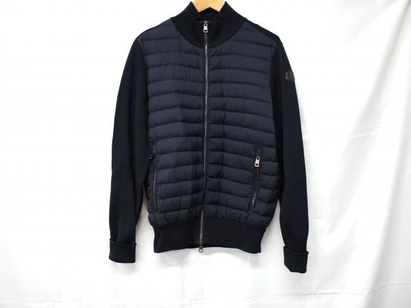 ◆ MONCLER / モンクレール MAGLIA TRICOT CARDIGAN ニット切替 ダウンジャケット サイズ：S ルーマニア製 141021_画像1