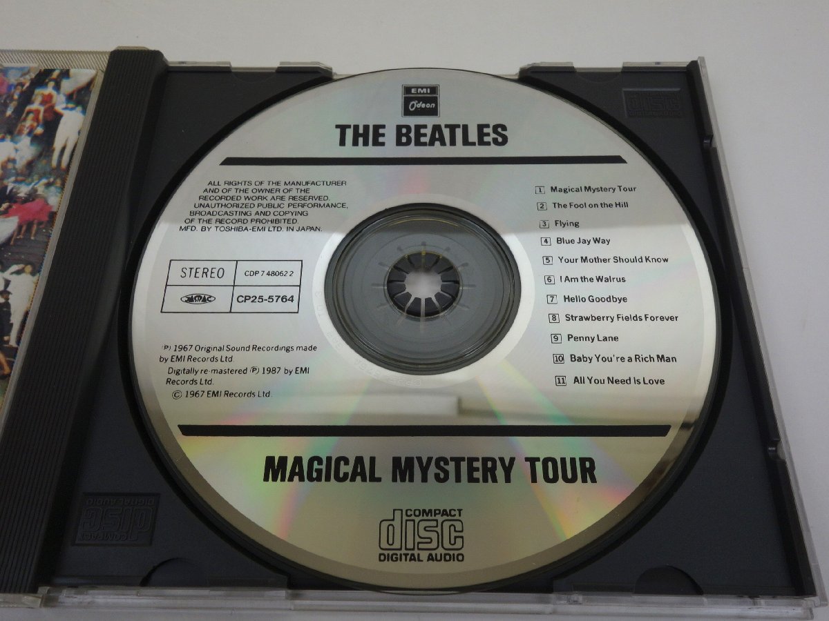 CD THE BEATLES ザ・ビートルズ MAGICAL MYSTERY TOUR マジカル・ミステリー・ツアー CP25-5764_画像5