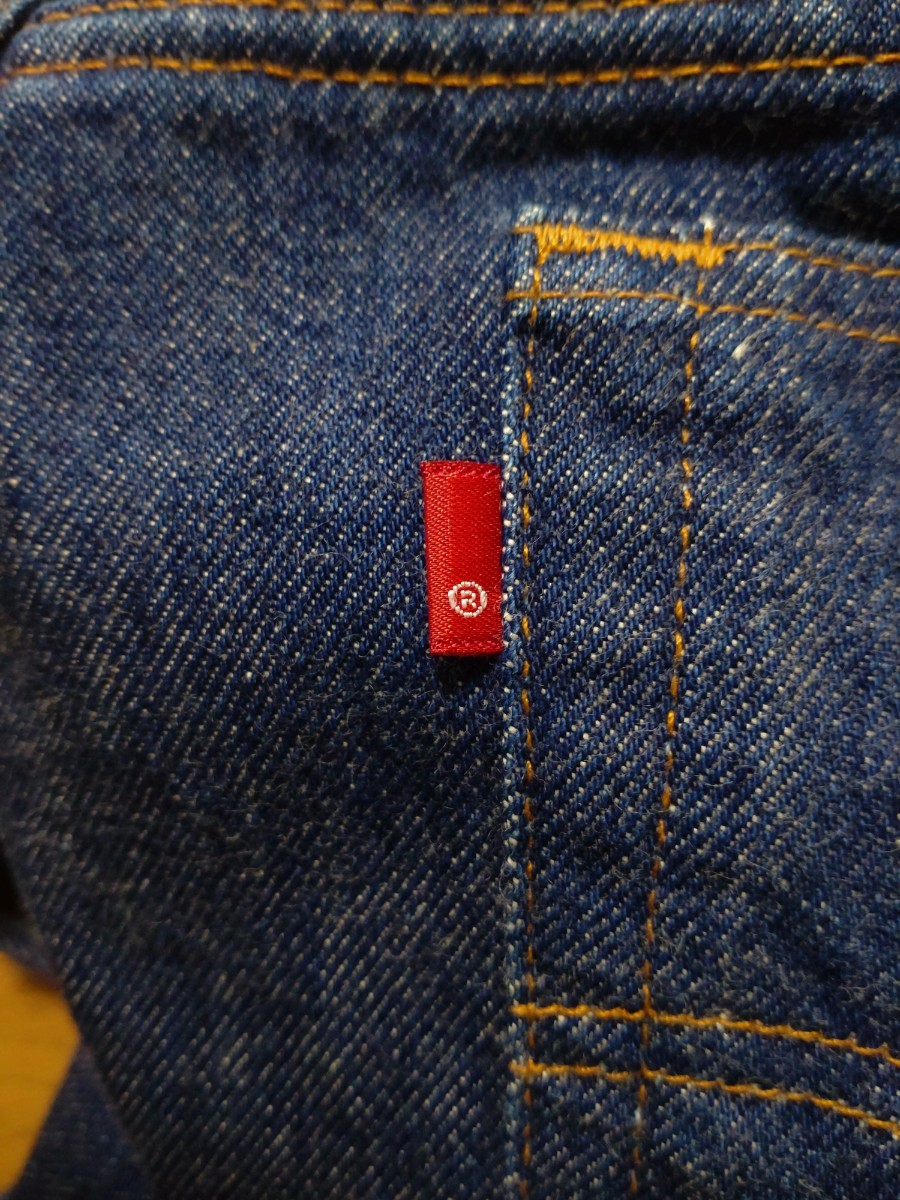 USA製★極上!80s Levi's 501 Red Line リーバイス 赤耳 W35 濃紺★ビンテージ_画像7