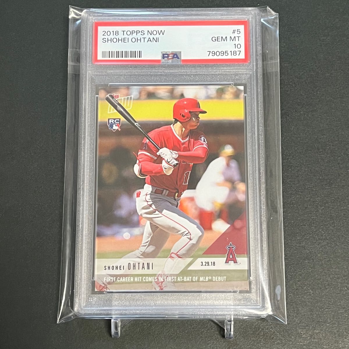 topps RC 2018 初ヒット ルーキー 大谷翔平 MLB - スポーツ選手 topps RC 2018 初ヒット ルーキー 大谷翔平 MLB - スポーツ選手