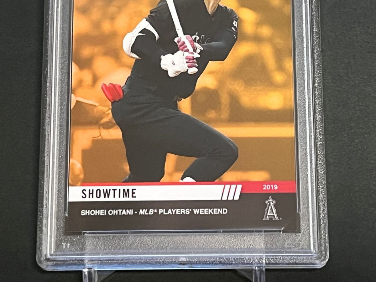 【PSA10 & 激レア】PSA専用袋入!大谷翔平ニックネームユニフォームカード 2019 Topps now  #PW-LAA 