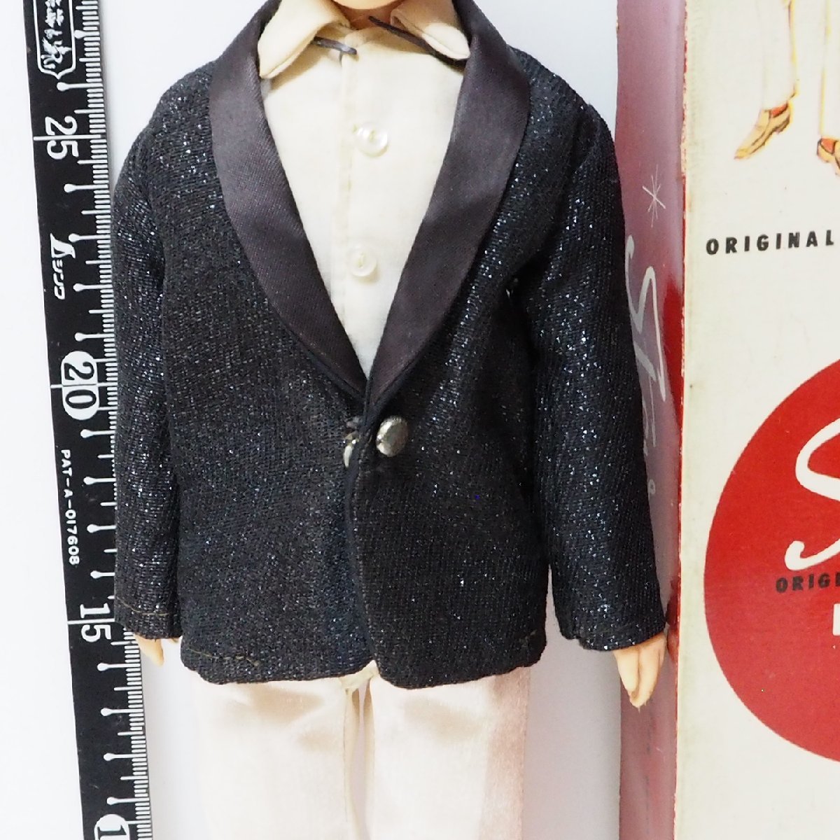 NISSEIKAKO【芸能スター人形 Star Doll ステージ衣装ジャケット 太田 博之?】着せ替え御三家■舟木一夫 橋幸夫 安達明 久保浩【箱付】0814