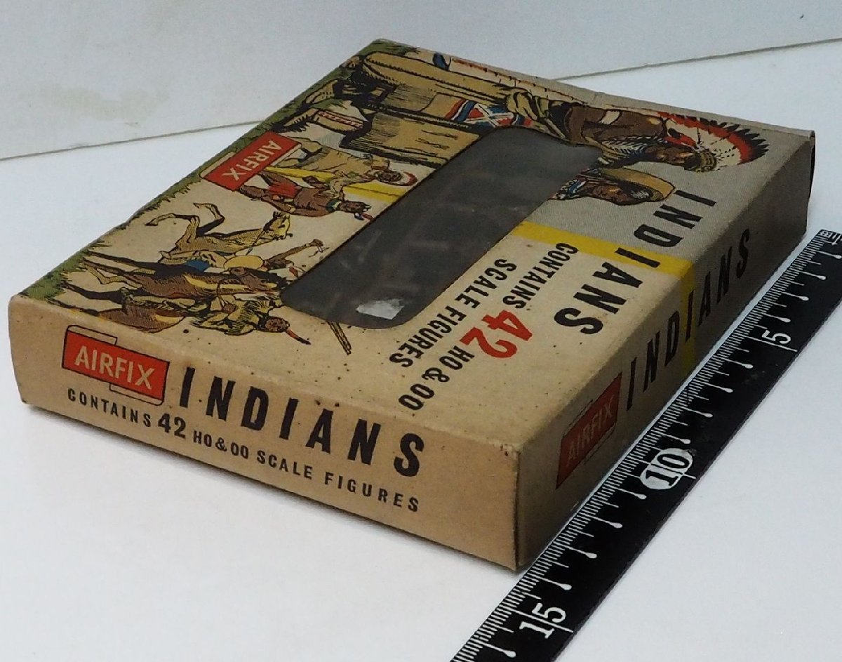AIRFIX[INDIANS HO & OO SCALE FIGURES] model plastic model Indian Native American n# air fixing parts [ box attaching ]0823