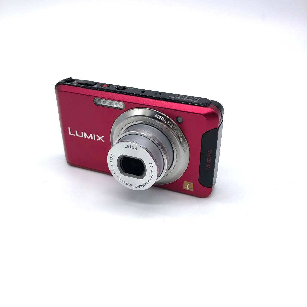 【中古美品】Panasonic パナソニック Lumix ルミックス DMC-FX90 コンパクトデジタルカメラ 簡易動作確認済（管12121）_画像2