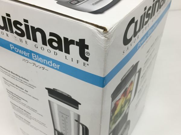 K12-096-1208-102【未使用】Cuisinart(クイジナート) パワーブレンダー SPB-650J ミキサー 調理家電 ※箱イタミ大_画像3