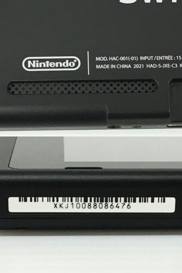 K18-875-1213-049【中古】Nintendo Switch(ニンテンドースイッチ) MOD.HAC-001(-01) バッテリー強化型 ※動作確認済み_画像6
