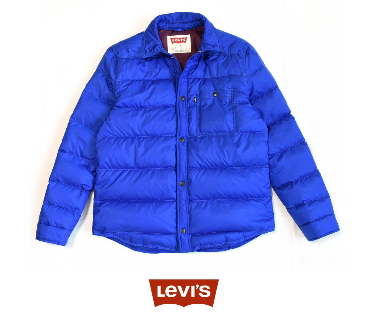 Levis（リーバイス）シャツ型ダウンジャケット sizeL　アウター　ブルゾン