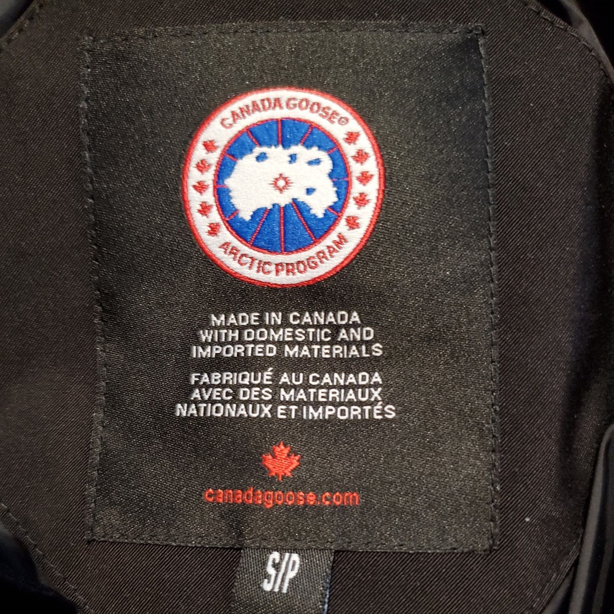 カナダグース CANADA GOOSE ジャケット ブラック ジャスパー パーカー_画像3