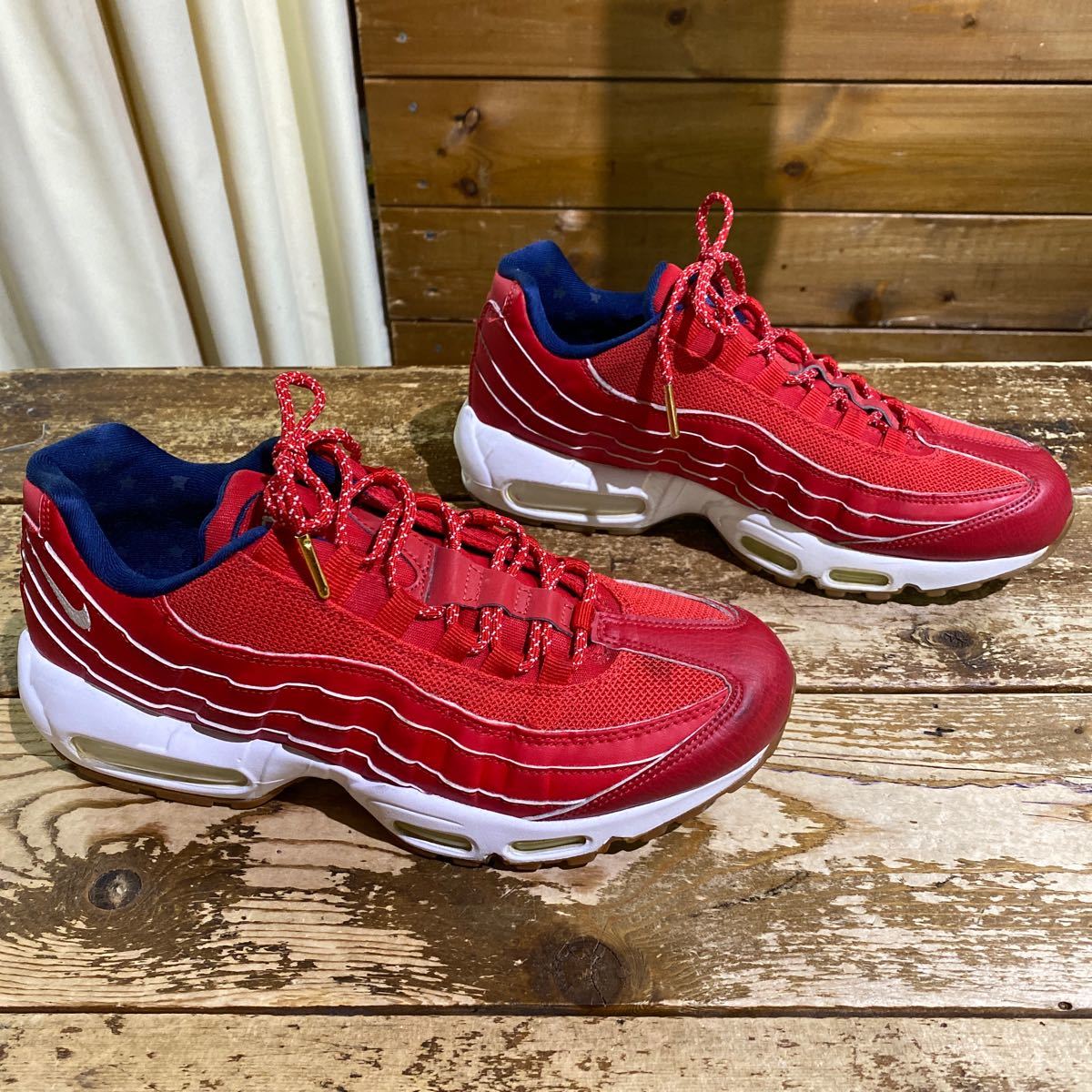 59 NIKE AIR MAX 95 PREMIUM INDEPENDENCE DAY 538416-614 26.5cm [20231212]の画像3