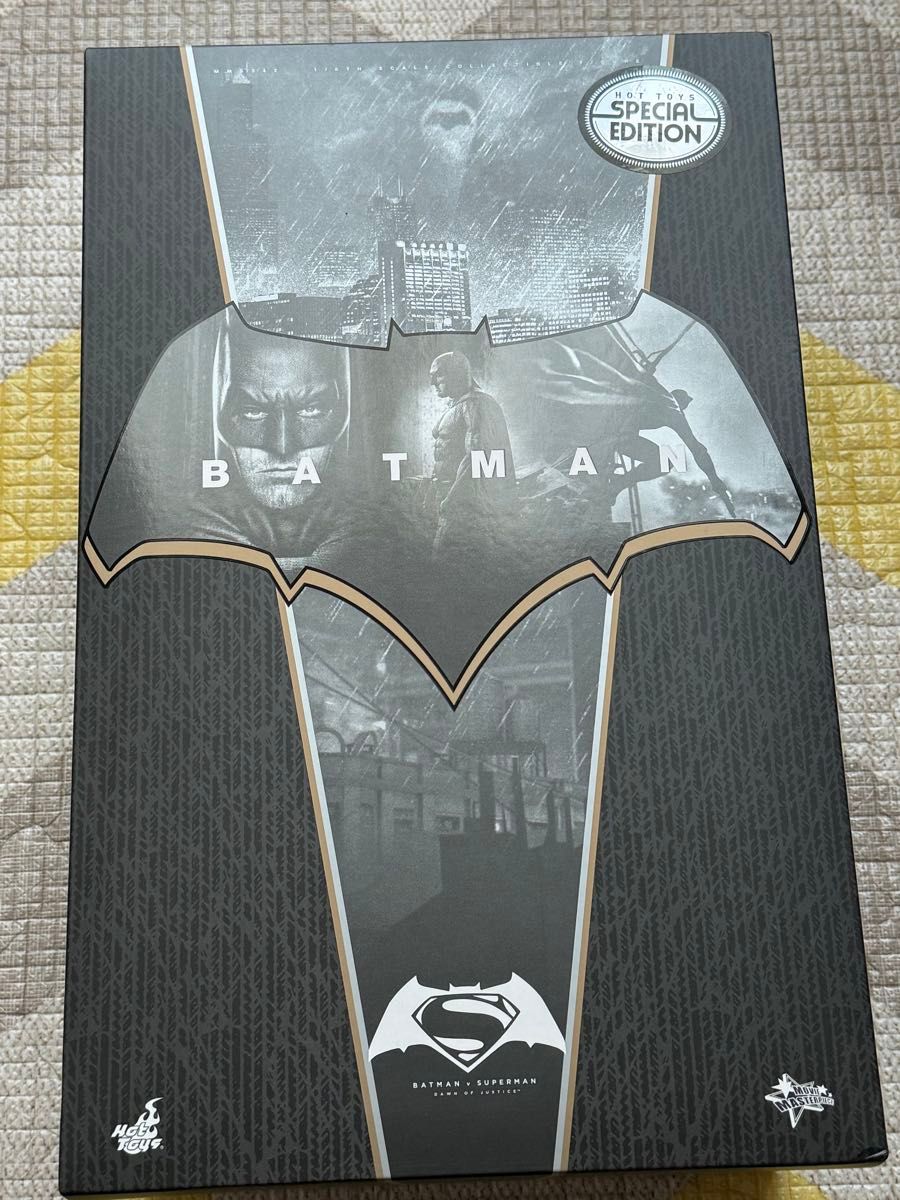 ホットトイズ バットマン ムービーマスターピース バットマン vs スーパーマン ボーナスアクセサリー フィギュア ベンアフレック