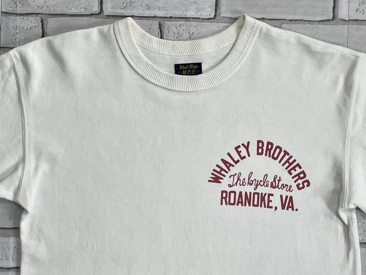 ＵＳＥＤ　ウエストライド　WEST RIDE　M.C.C　長袖Ｔシャツ　サイズ３４　日本製　ROANOKE,VA._画像2