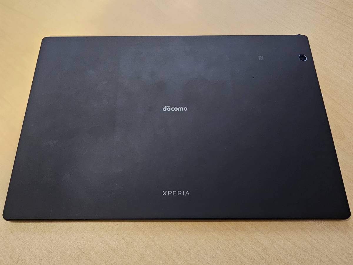 美品・色ムラなし Xperia Z4 Tablet ブラック SO-05G docomo SONY #2_画像2