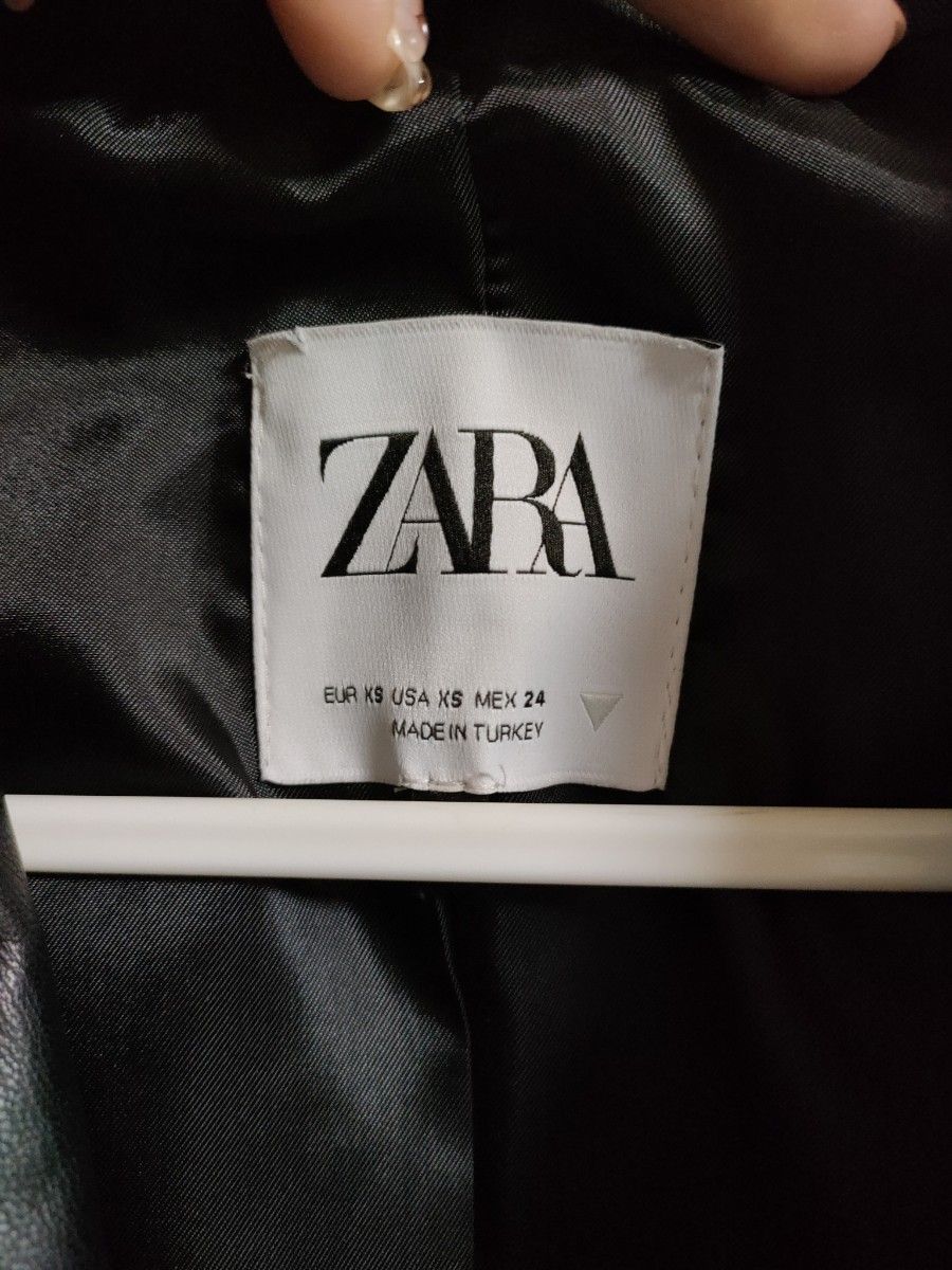 zara　ライダース　ショート丈　ZARA　最終価格