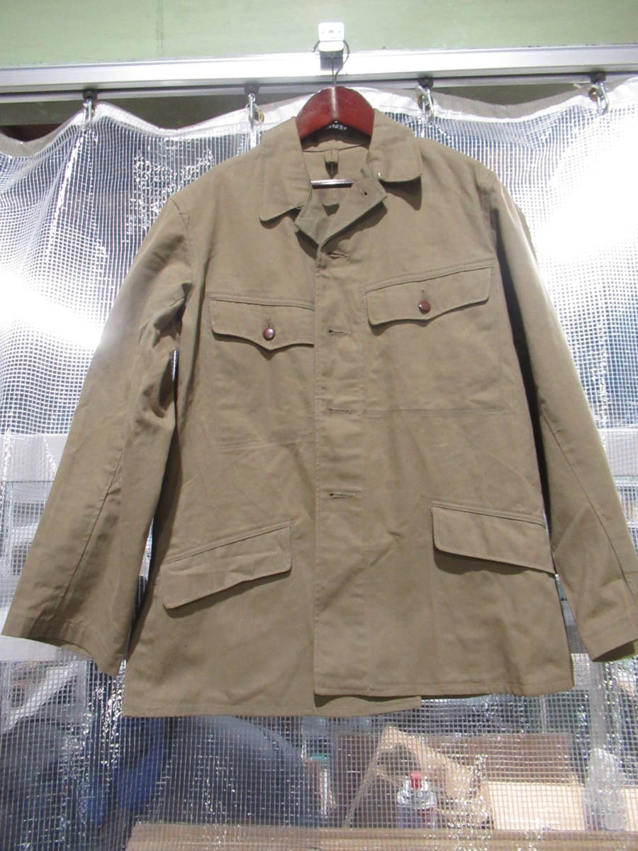旧日本軍 コート 上着 長袖シャツ 兵用冬襦袢？ 昭和 軍服 ３枚 管理5MS1212D32_画像6