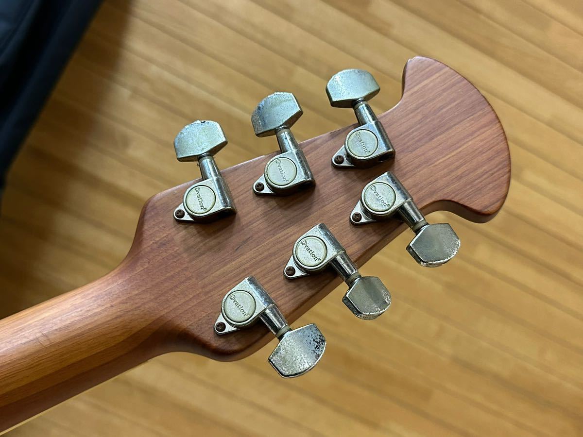 オベーション Applause by ovation AE 248 Guitar Body アコースティック ギター アプローズ ボディ 楽器 エレアコ /ケース付き//中古品_画像9