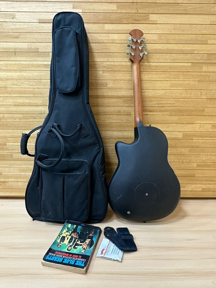 オベーション Applause by ovation AE 248 Guitar Body アコースティック ギター アプローズ ボディ 楽器 エレアコ /ケース付き//中古品_画像2