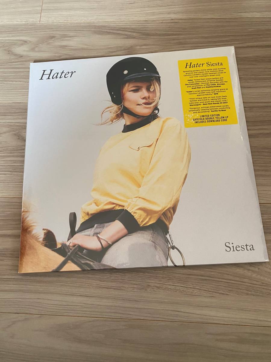 Hater　Siesta　レコード　限定盤　12インチ_画像1