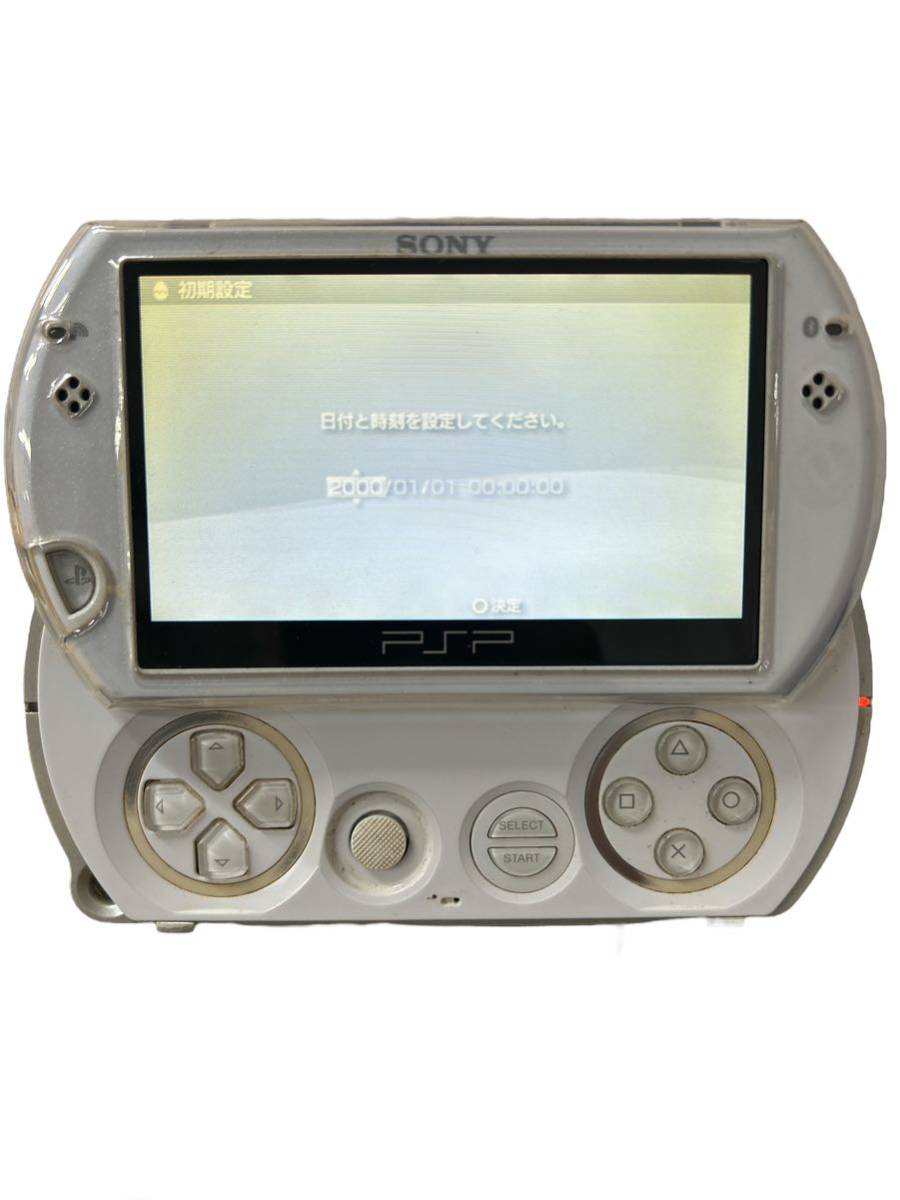 SONY PSP go PSP-N1000 ホワイト プレイステーションポータブルgo 動作品 【YTK-HD1423】_画像3