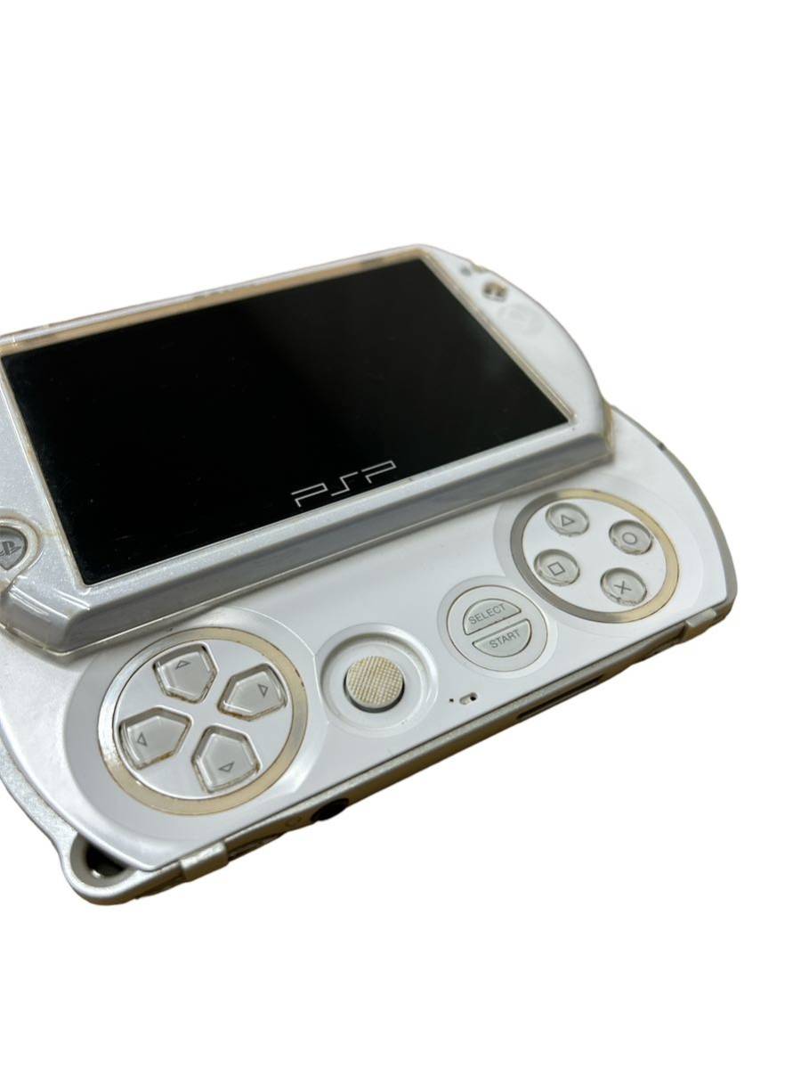 SONY PSP go PSP-N1000 ホワイト プレイステーションポータブルgo 動作品 【YTK-HD1423】_画像2