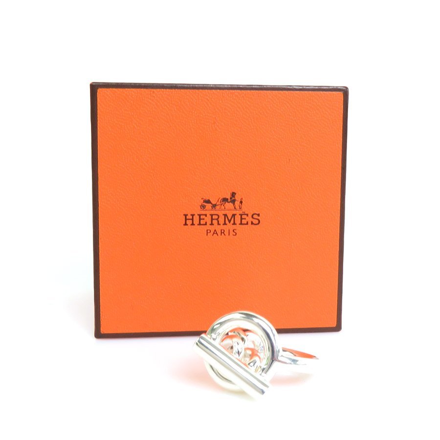 エルメス HERMES リング・指輪 クロワゼット シルバー925 シルバー e57593k_画像9