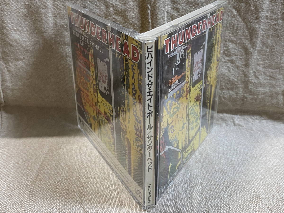THUNDERHEAD - BEHIND THE EIGHT-BALL TECP-25124 国内初版 日本盤 廃盤 レア盤_画像4