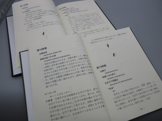 空手書籍【空手道型 5冊揃 1巻～5巻 日本空手協会師範会発行 平成7/8年】_画像5